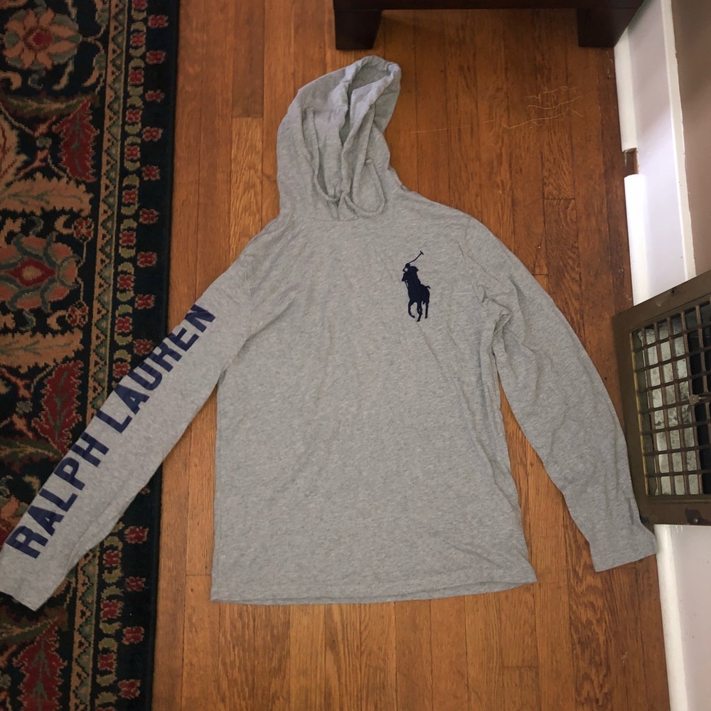 Thin polo hoodie (never worn)